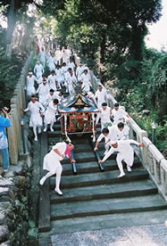 写真：須佐神社千田祭の様子1