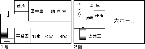 宮原公民館建物平面図